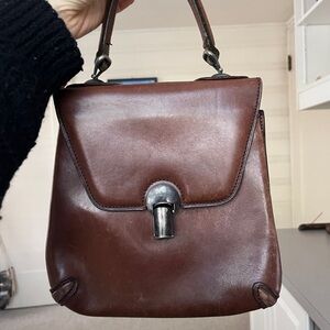 American Vintage Brown Leather Bag